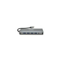 Концентратор VEGGIEG USB-C 9-in-1 USB-C + 4xUSB 3.0 + 2xHDMI + VGA + SD/TF + RJ45 0.1m silver (TC12)