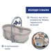 Ліжечко Chicco Колиска для новонародженого 5 в 1 Baby Hug Pro, бежевий (87076.96)