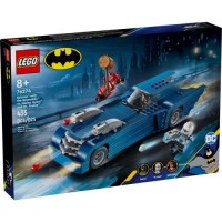 Конструктор LEGO Batman Бетмен на бетмобілі проти Харлі Квін і Містера Фріза (76274)