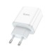 Зарядний пристрій HOCO C105A Stage 1xUSB-C PD20W + 1xUSB QC3.0 White (6931474782946)