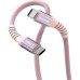 Дата кабель USB-C to USB-C 1.2m Magnetic 100W pink Verbatim (31857)