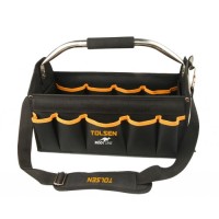 Сумка для інструмента Tolsen "ПРОФІ" 42х21х29 см, відкрита (80112)