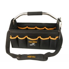 Сумка для інструмента Tolsen "ПРОФІ" 42х21х29 см, відкрита (80112)