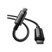 Дата кабель USB-C to USB-C 1.0m 240W Black Baseus (CAWJ040001)