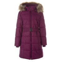 Пальто дитяче Huppa YACARANDA 12030030 бордовий 116 (4741468682853)