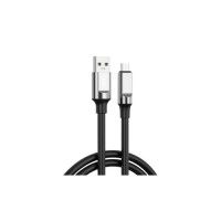 Дата кабель USB 2.0 AM to Micro 5P 1.0m 6A silicone black XO (NB251_M_Black)