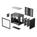 Корпус для ПК Deepcool CG330 Mesh 3F Black (R-CG330MESH-BKANM3-G)