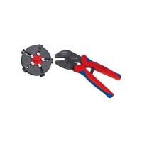 Затискач для клем KNIPEX MultiCrimp, зі змінними матрицями (97 33 02)
