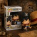Фігурка Funko Pop серії Великий куш - Луффі з прапором (91970)