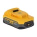 Акумулятор до електроінструменту DeWALT 18V XR Li-lon PowerStack 3.5Ah, вага 0.54 кг (DCBP318)