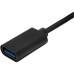 Перехідник OTG AC-150 2in1 USB 3.0 - MicroUSB USB Type-C Black XoKo (AC-150-BK)