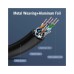 Патч-корд 0.5м, S/FTP cat 7 RJ-45 black Vention (ICDBD)