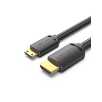 Кабель мультимедійний HDMI to Micro HDMI 3.0m V2.0 4K 60Hz 18Gbps HDR Dolby Vention (AGHBI)