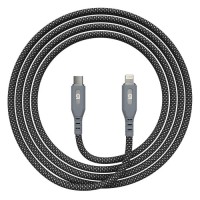 Дата кабель USB-C to Lightning 1.0m Magnetic 27W black Armorstandart (ARM75512)