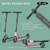 Самокат Micro Sprite Suspension складаний Оливковий (SA0246)