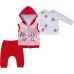 Набір дитячого одягу Tongs з жилетом (2824-74B-red)