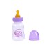 Пляшечка для годування Baby Team з латексною соскою Овечка, 125 мл (1300_овечка)
