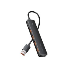 Концентратор Vention USB to 4xUSB 3.2 Gen2 + USB-C 10Gbps 0.15m black (CHOBB)