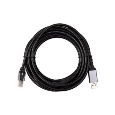 Дата кабель USB AM to RJ45 Ethernet 5.0m CAT6 UTP PowerPlant (CA915002)