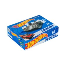 Гуашеві фарби Kite Hot Wheels 12 кольорів, 20 мл (HW23-063)