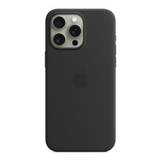 Чохол до мобільного телефона Apple iPhone 15 Pro Max Silicone Case with MagSafe Black (MT1M3ZM/A)