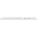 Клавіатура Apple Magic Keyboard with Touch ID Bluetooth/USB UA White (MXK73UA/A)