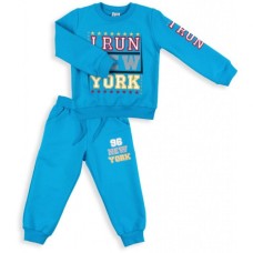 Набір дитячого одягу Breeze "I RUN NEW YORK" (8278-104B-blue)