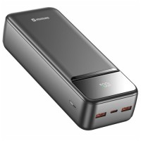 Батарея універсальна SWISSTEN 30000mAh POWER LINE II 22.5W PD QC Black (8595217490635)