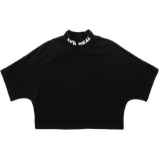 Футболка дитяча A-Yugi укорочена (7032-158G-black)