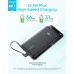 Батарея універсальна Anker 10000mAh, 22.5W, Built-In USB-C Cable, black (A110DH11)