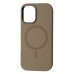 Чохол до мобільного телефона BeCover FIBRA Silicone OmniMag Apple iPhone 17 Brown (716196)