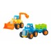 Розвиваюча іграшка Hola Toys Сільхозмашинка 6 шт. (326AB-6)