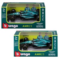 Масштабна модель автомобіля Bburago Автомодель - Aston Martin AMR23 (2023) 1:43 (18-38090)
