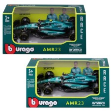 Масштабна модель автомобіля Bburago Автомодель - Aston Martin AMR23 (2023) 1:43 (18-38090)