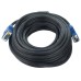 Кабель мультимедійний VGA M to VGA M 10.0m 3+6 ProfCable (ProfCable2-1000)