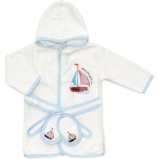 Халат дитячий Bimini махровий (66312-86B-cream)