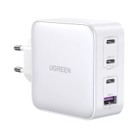 Зарядний пристрій Ugreen 4xUSB 100W (3хUSB-C+USB-A) Gan white CD226 (15337)