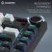 Клавіатура GamePro Asgard Valhalla Pro Rainy Switch Bluetooth/2.4G/USB USB White with display (MK160W-D-Pro)