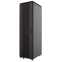 Шафа напольна Mirsan GTV 19" 42U 800x800, RAL 9005 (MR.GTV42U88DE.01)