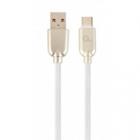 Дата кабель USB 2.0 AM to Type-C 2.0m Cablexpert (CC-USB2R-AMCM-2M-W)