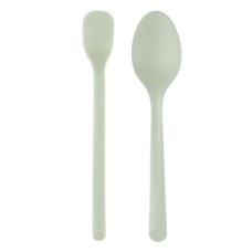 Набір дитячого посуду Lovi Pistachio ложечки для годування 2 шт. (35/585_gre)