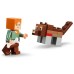 Конструктор LEGO Minecraft Пригода першої ночі (21593)