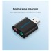 Звукова плата Vention Audio USB 2х3,5mm jack Metal (VAB-S17-B)
