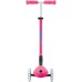 Самокат Globber Elite Lights Рожевий до 50 кг 3-9 років (439-610-3)