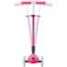 Самокат Globber Elite Lights Рожевий до 50 кг 3-9 років (439-610-3)