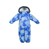 Комбінезон дитячий Huppa REGGIE 1 36020130 синій з принтом 68 (4741468712062)