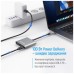 Концентратор ColorWay USB-C 3-in-1 USB 3.0 + HDMI 4K + USB-C PD100W (CW-HUB08)