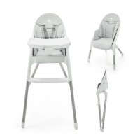 Стілець для годування Kinderkraft Dinnly Grey (5902533926558)