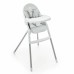 Стілець для годування Kinderkraft Dinnly Grey (5902533926558)