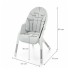 Стілець для годування Kinderkraft Dinnly Grey (5902533926558)
